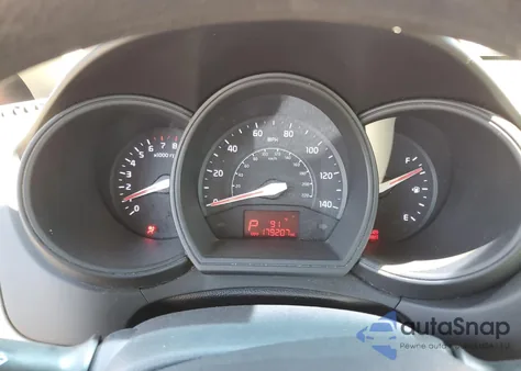 2012 Kia Rio Lx z USA, uszkodzony, nr VIN KNADM4A37C6091093